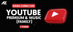 CodeTutHub - YouTube Premium Family + YouTube Music: Xem không quảng cáo, tải video, nghe nhạc nền