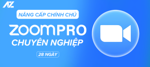 CodeTutHub - Zoom Pro 28 ngày - Trải nghiệm nâng cao, tối ưu hội họp trực tuyến