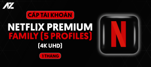 CodeTutHub - Netflix Premium Family 5 Slot: Trải nghiệm xem phim đỉnh cao