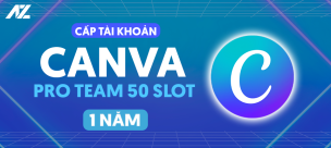 CodeTutHub - Canva Pro Team (50 Slot): Thiết kế chuyên nghiệp cho đội nhóm