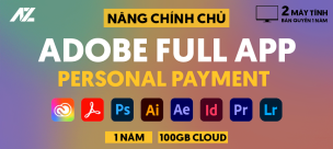 CodeTutHub - Adobe Full App 100GB Cloud | Pay Personal