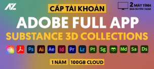 CodeTutHub - Adobe Creative Cloud Full Apps + Substance 3D Collection | Add to the Team