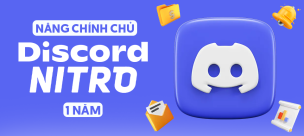 CodeTutHub - Discord Nitro 1 Năm + 2 Boost Server: Nâng cấp Discord, ưu đãi khủng