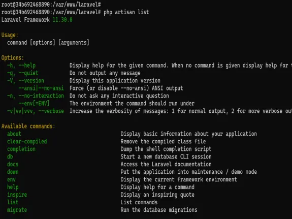 Tổng hợp các lệnh php artisan được sử dụng trong Laravel - Code Tut Hub