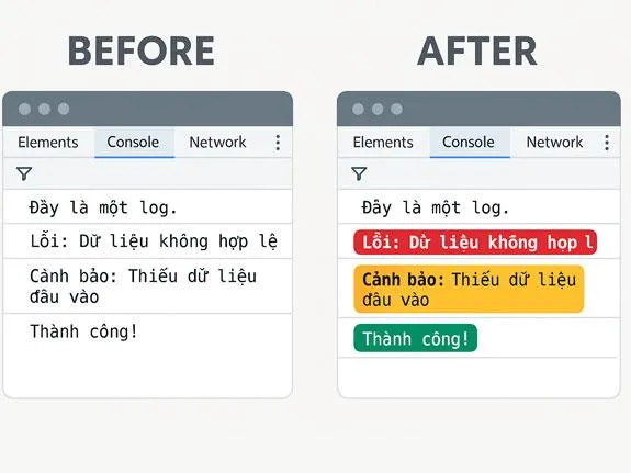 Cách thêm CSS cho console.log trong JavaScript: Debug hiệu quả và trực quan hơn - Code Tut Hub