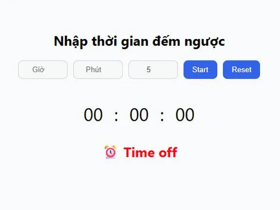 Hướng dẫn tạo đồng hồ đếm ngược bằng HTML, CSS, JS - Code Tut Hub