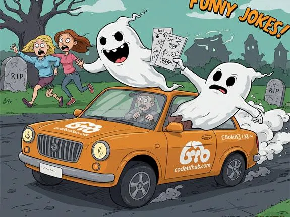 Truyện cười: Ma cũng tuân thủ luật giao thông - Code Tut Hub