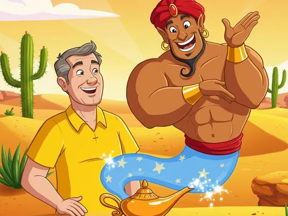 Truyện cười: Thần đèn - Code Tut Hub